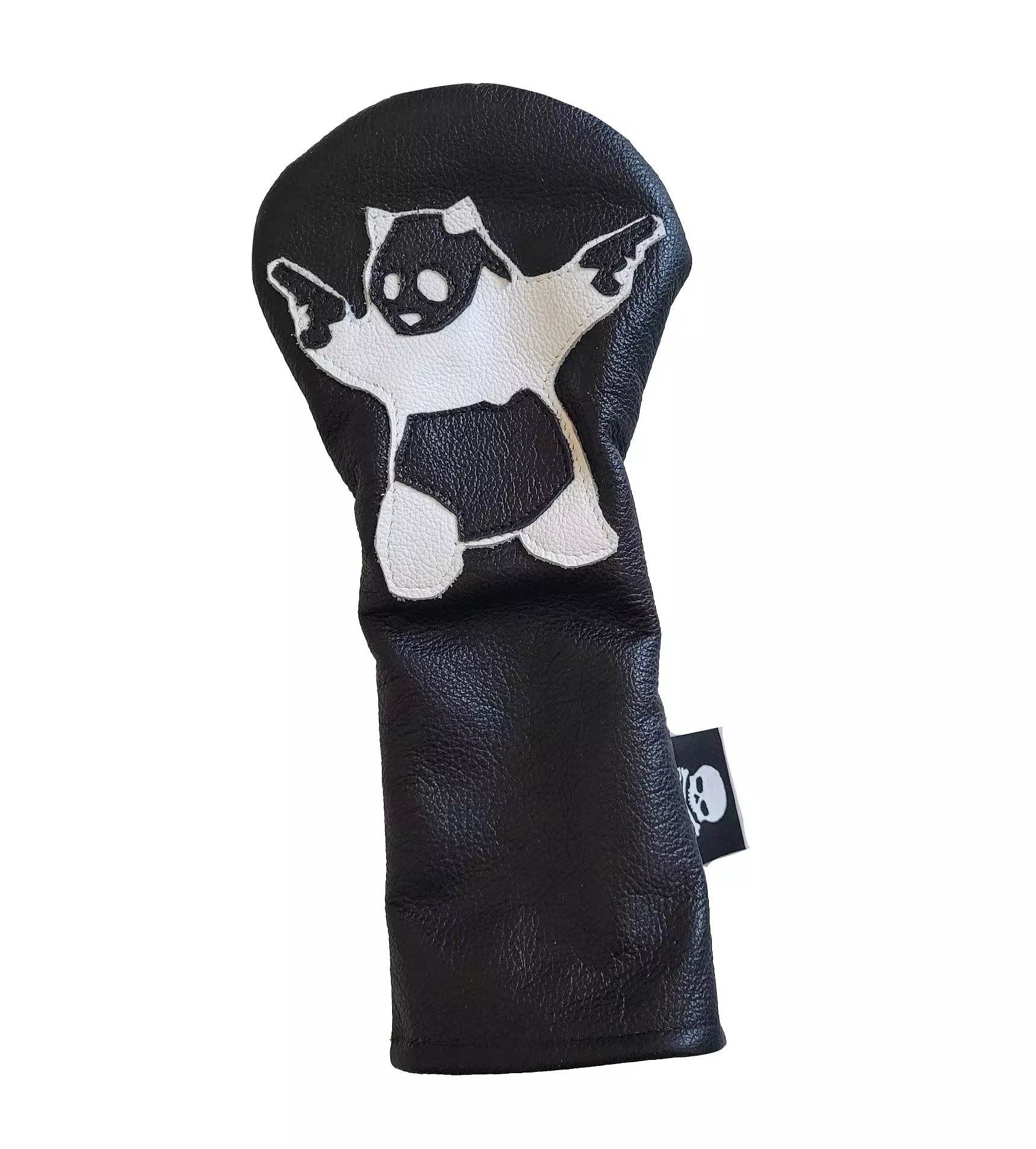 One-Of-A-Kind! Black & White Panda With Guns Fairway Wood Cover