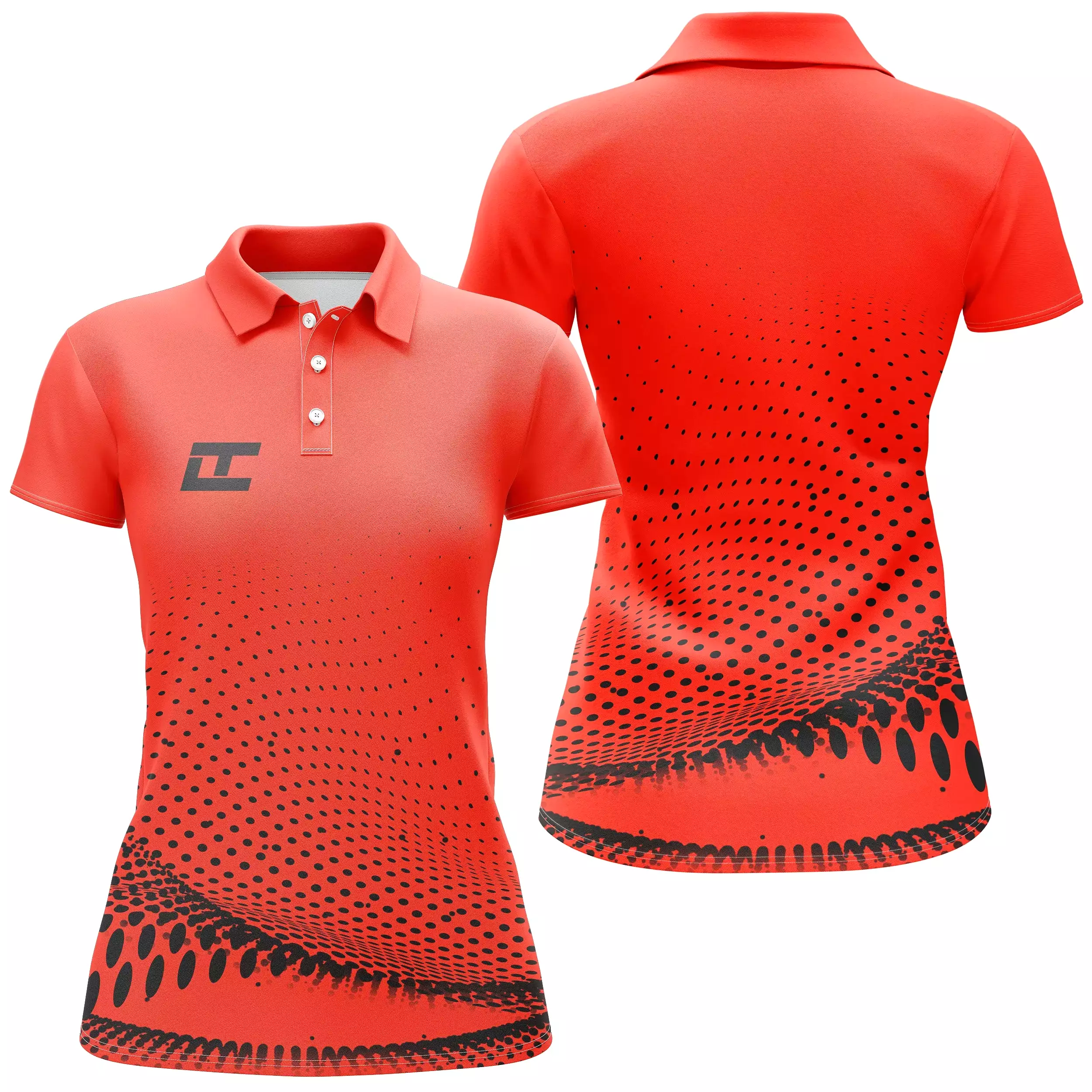 Polo à Séchage Rapide, Polo de Sport Homme Femme, T-Shirts de Golf, Cadeau Golfeur Légers Hauts à Manches Courtes d'té - CTS1005