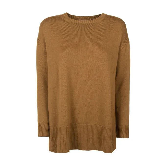 PULL VELOCE Woman Camel United 