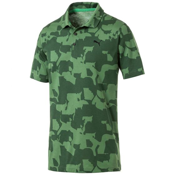 Puma Juniors Union Camo Golf Polo