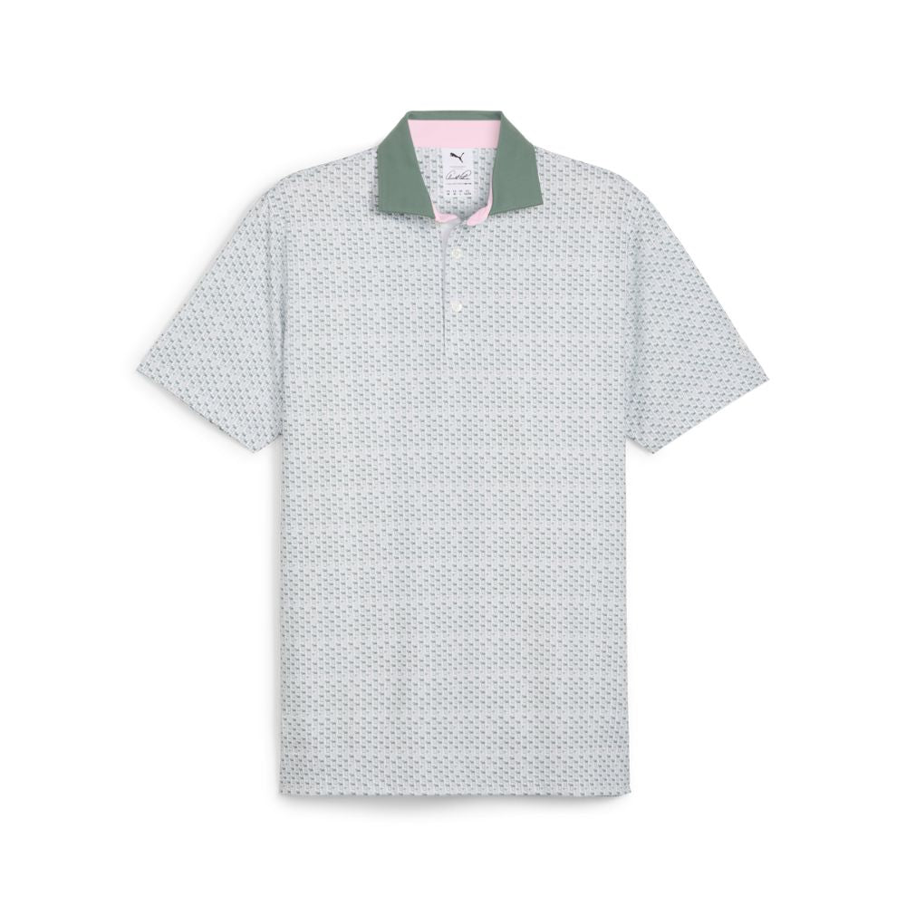 Puma Men's X AP MATTR Iced Tea Golf Polo