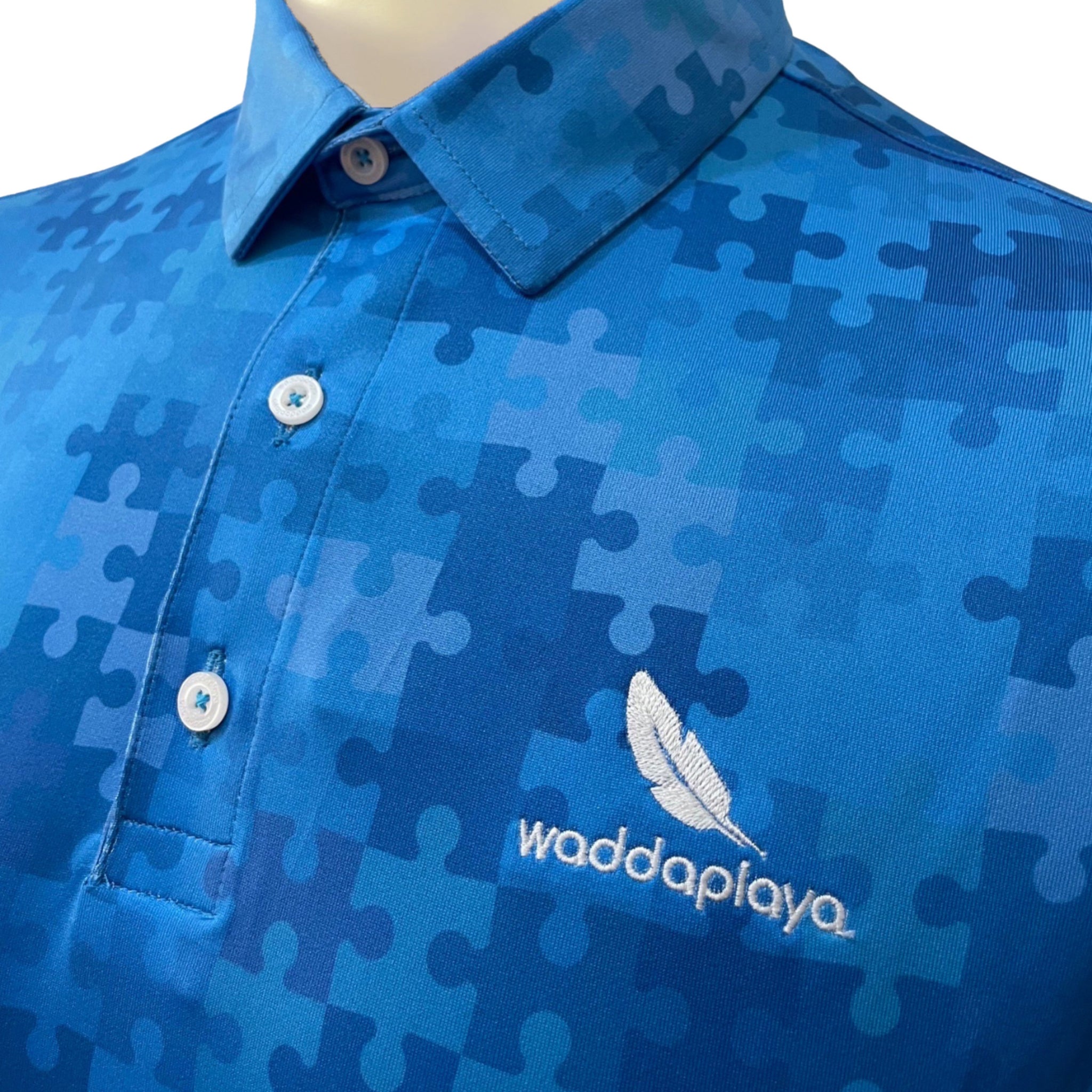 Puzzle Camo Golf Polo