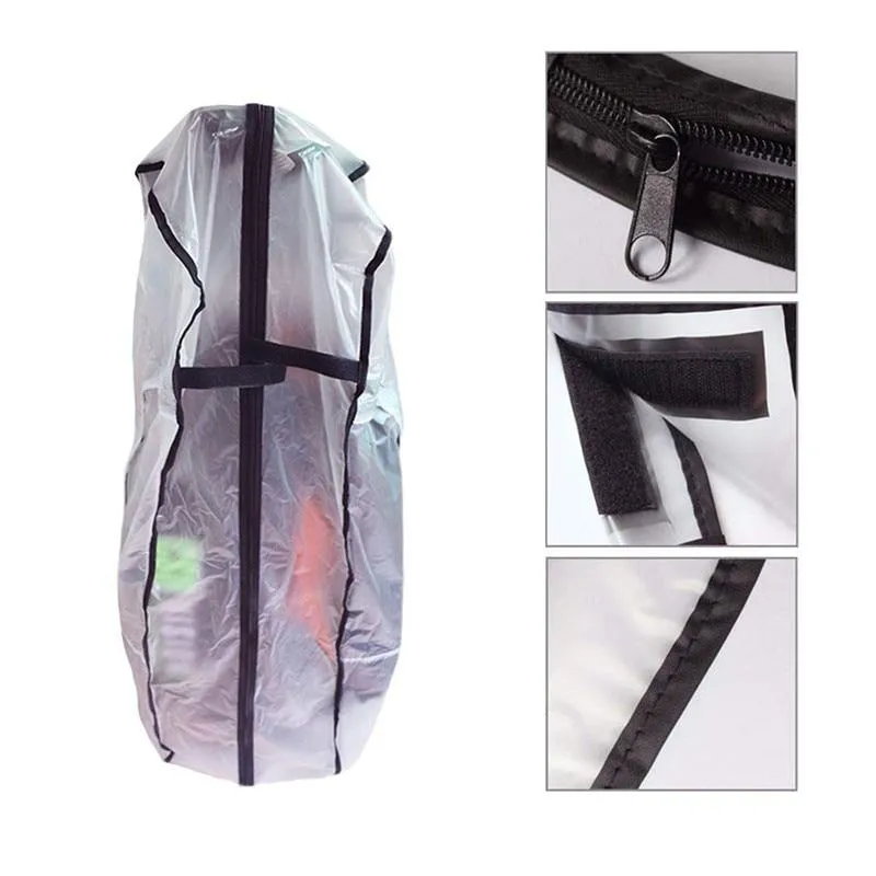 PVC Waterproof Golf Bag Hood Rain Cover