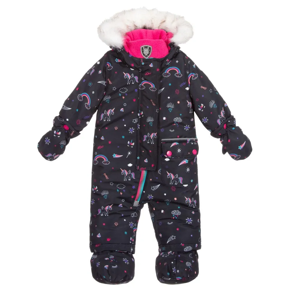 Rainbow & Unicorn Snowsuit