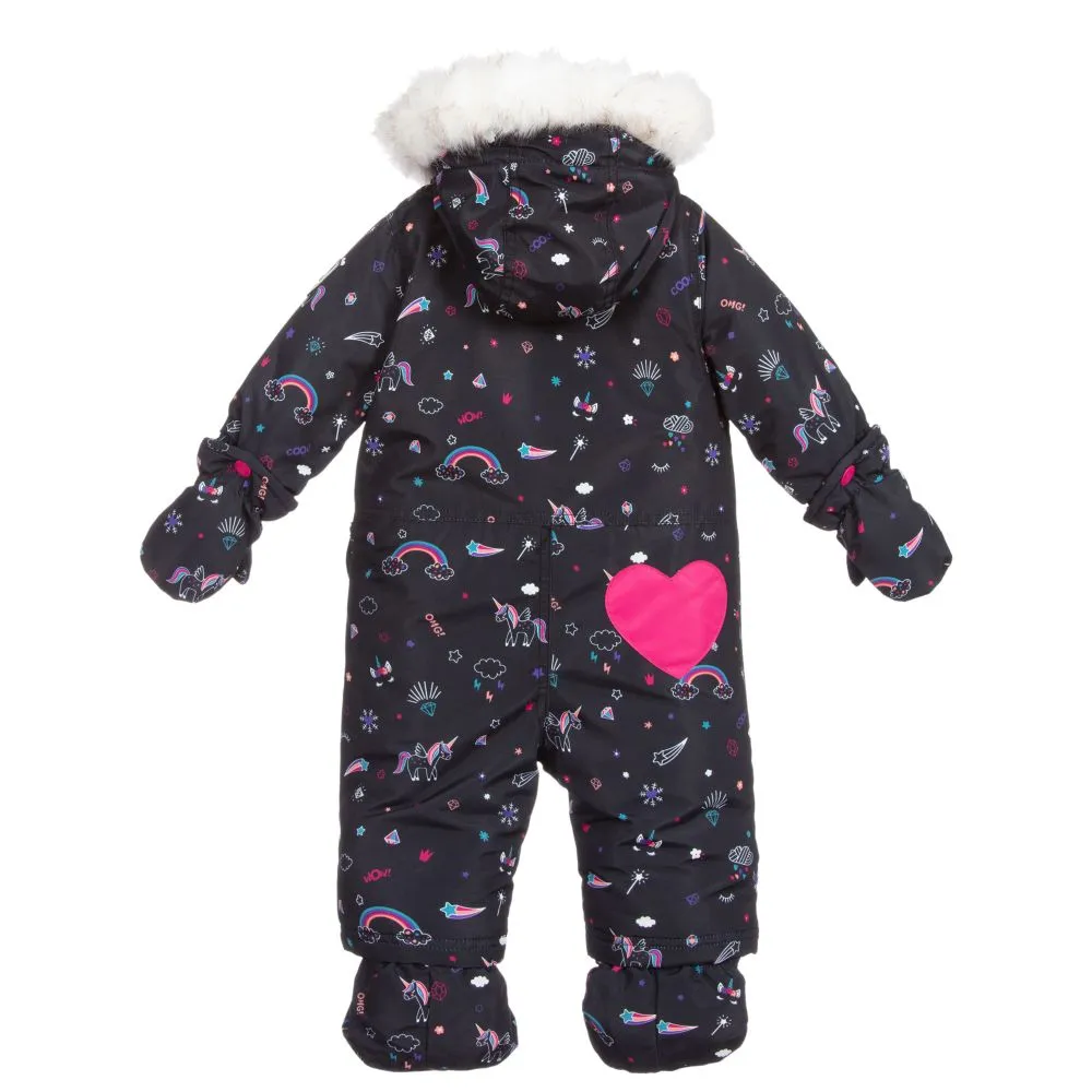 Rainbow & Unicorn Snowsuit