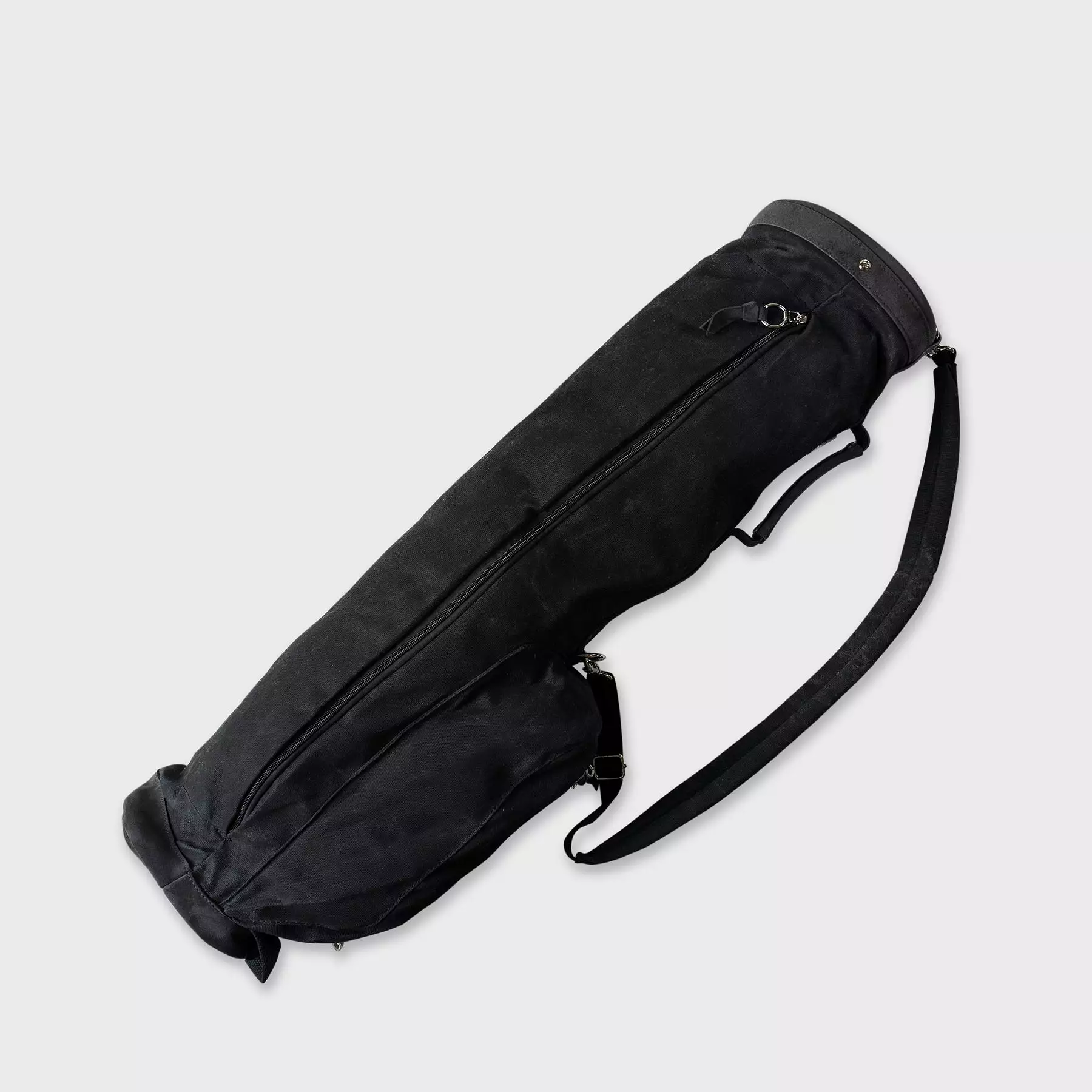 Random Golf Club Blank Canvas Carry Bag - Black