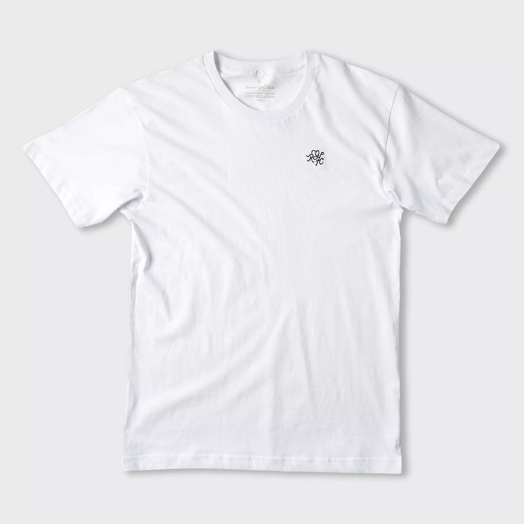 Random Golf Club Classics Monogram Tee - White