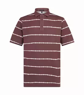 Shibori Stripe Polo