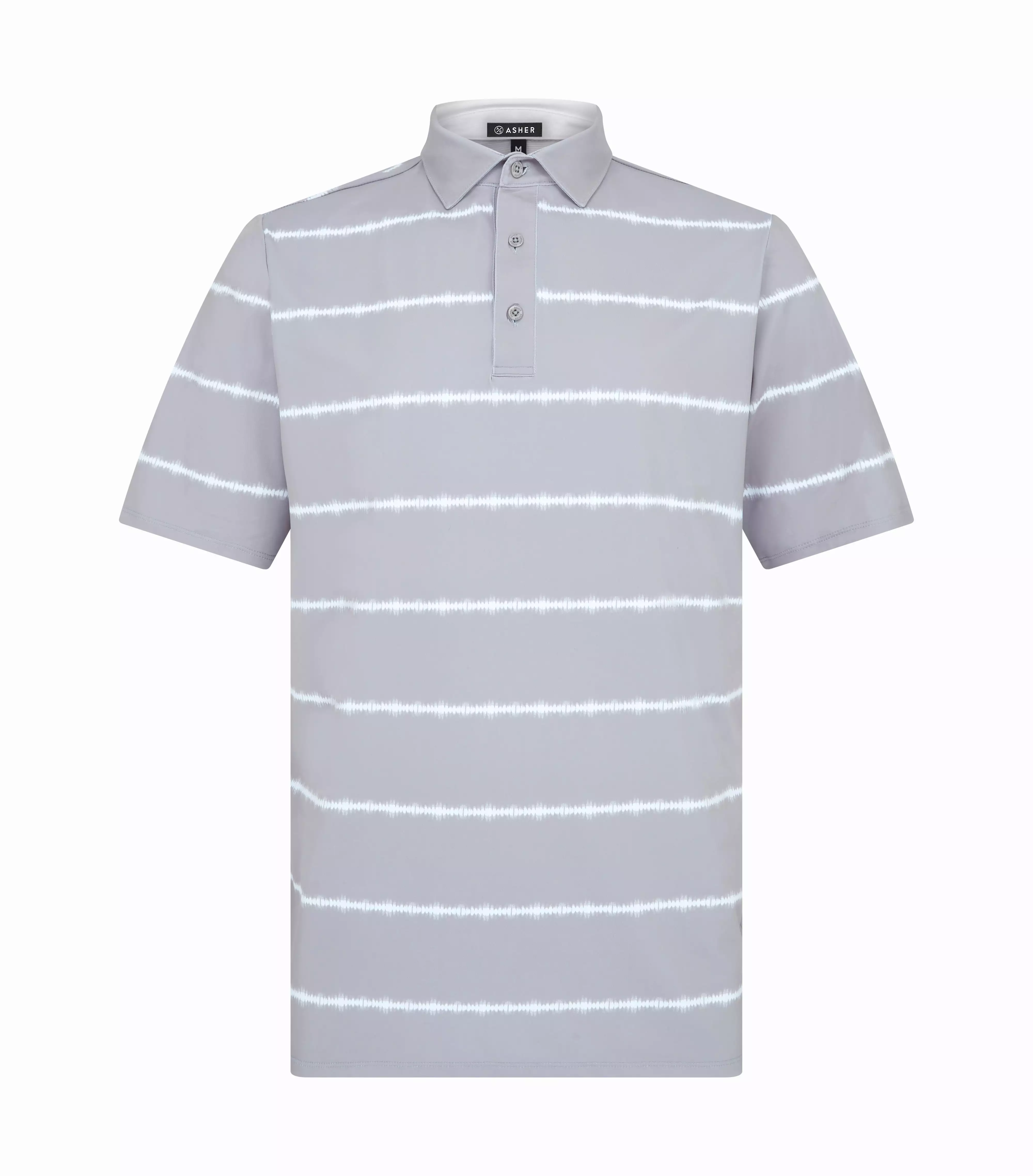 Shibori Stripe Polo