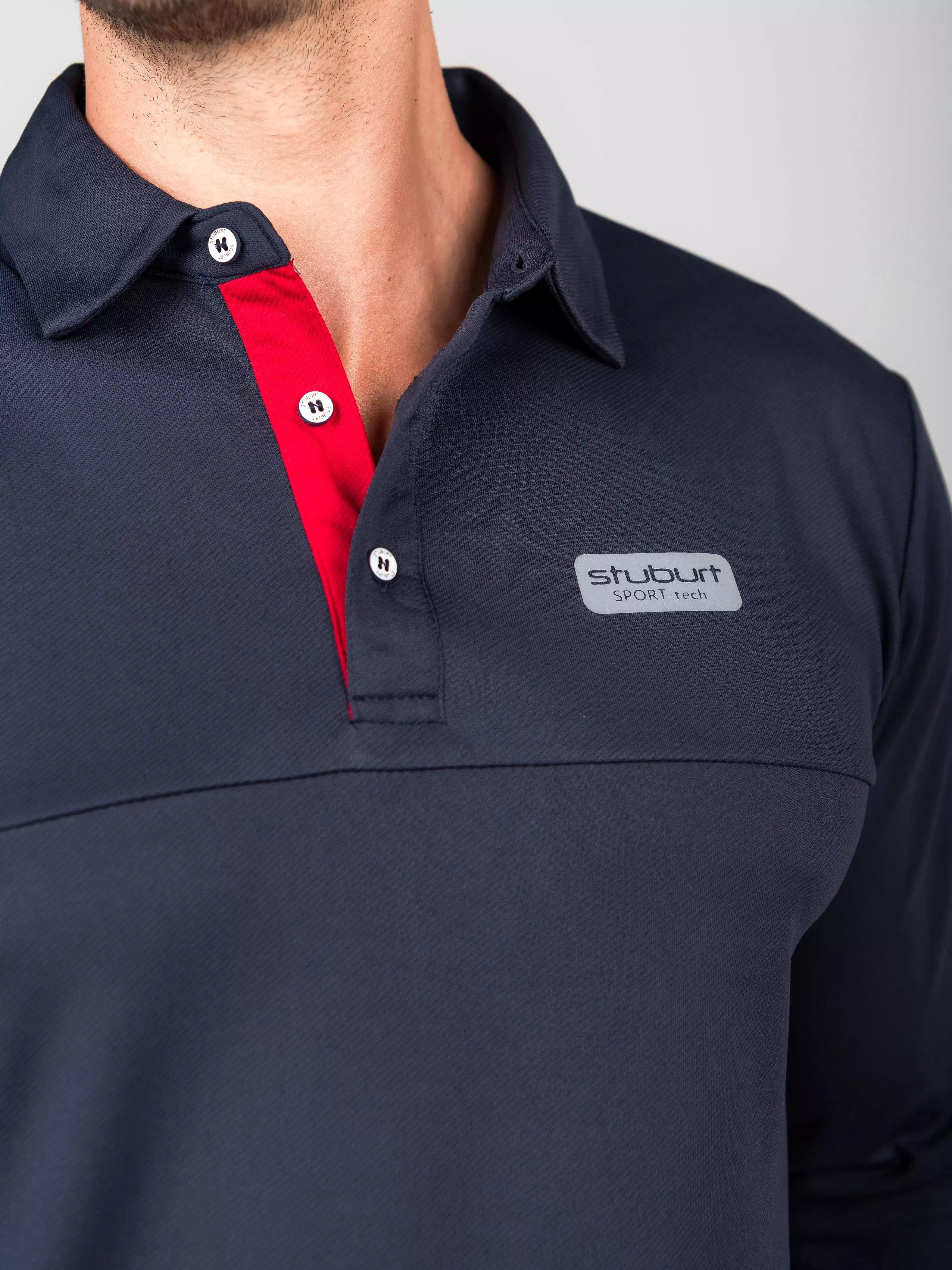 Sport-tech Long Sleeve Polo