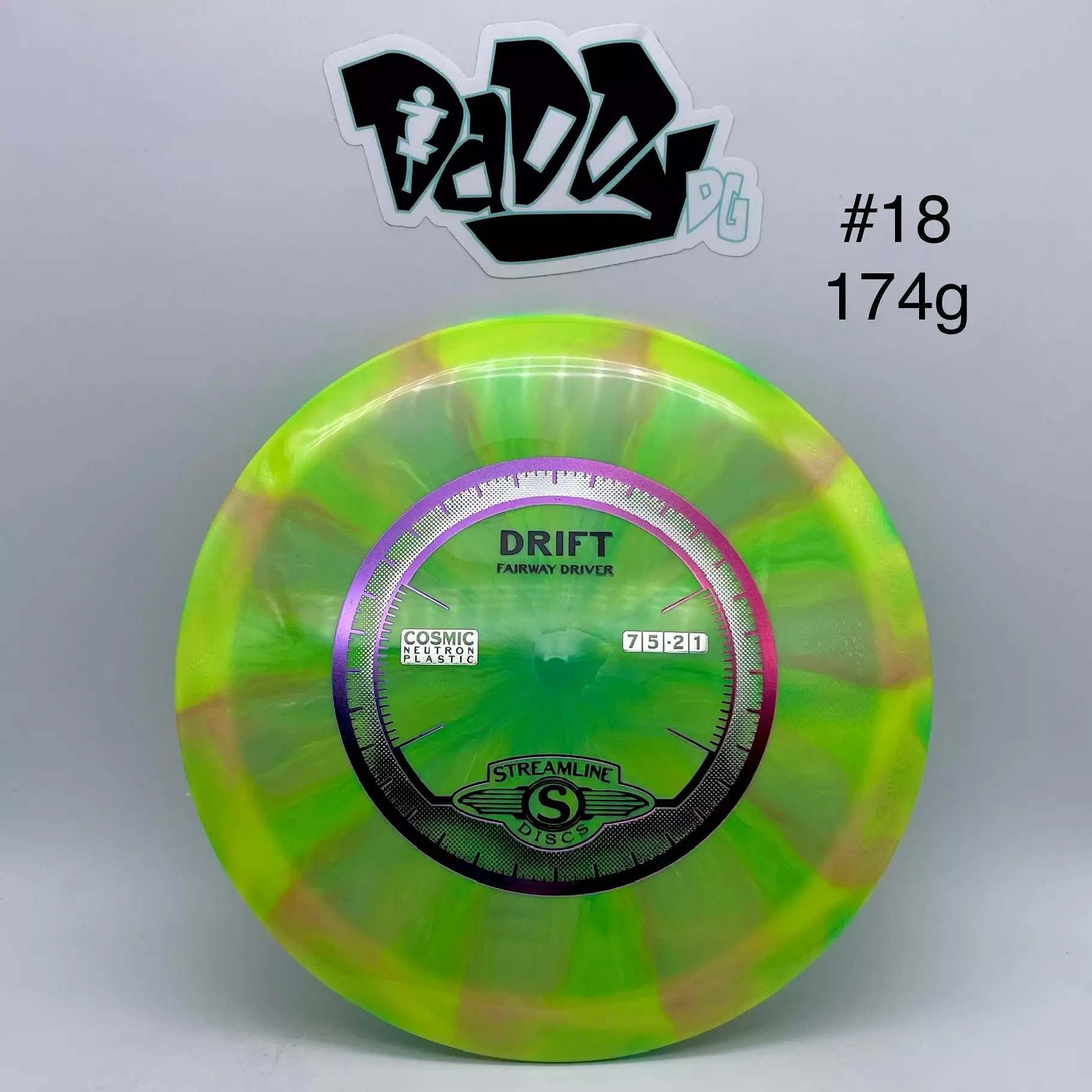 Streamline Discs Cosmic Drift Neutron Fairway Driver