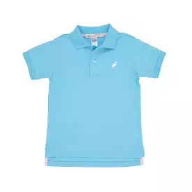 The Beaufort Bonnet Company - Brookline Blue Prim and Proper Polo SS-Pima