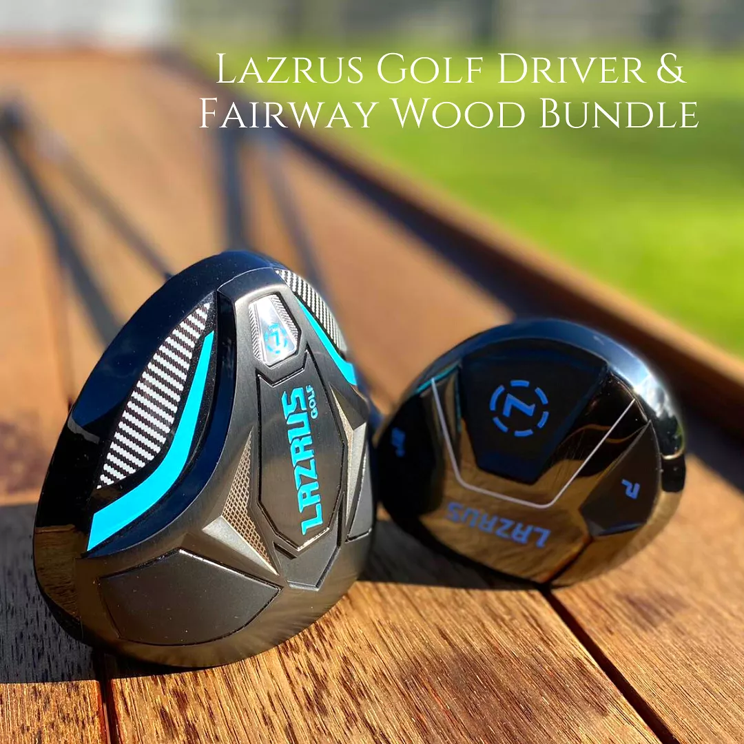 The Lazrus Golf Driver and Fairway Wood Bundle