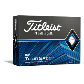 Titleist Tour Speed 12 Pack Golf Balls White