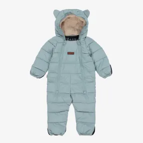 Turquoise Blue Padded Snowsuit