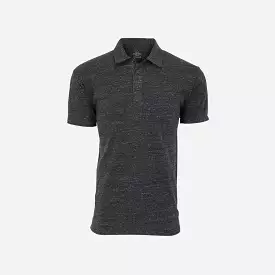 Vintage Comfort Polo- Heather Charcoal