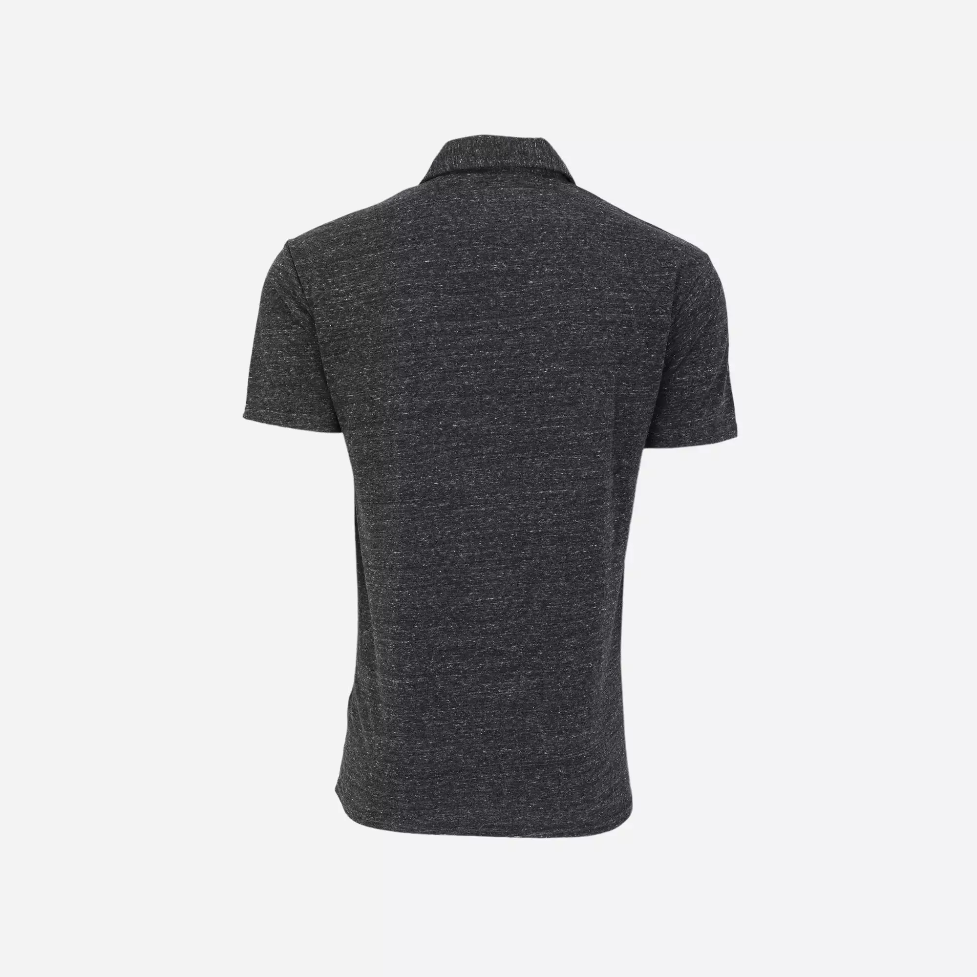 Vintage Comfort Polo- Heather Charcoal