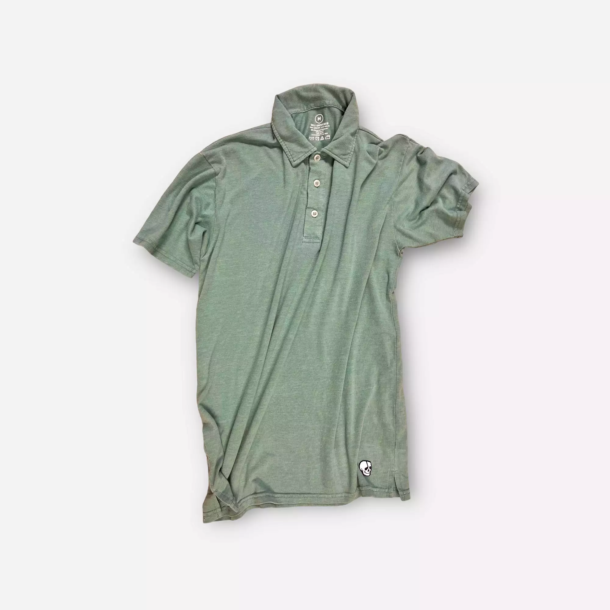 Vintage Comfort Polo- Light Green