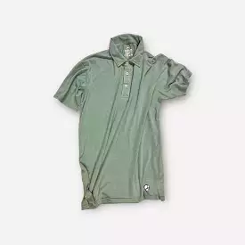 Vintage Comfort Polo- Light Green