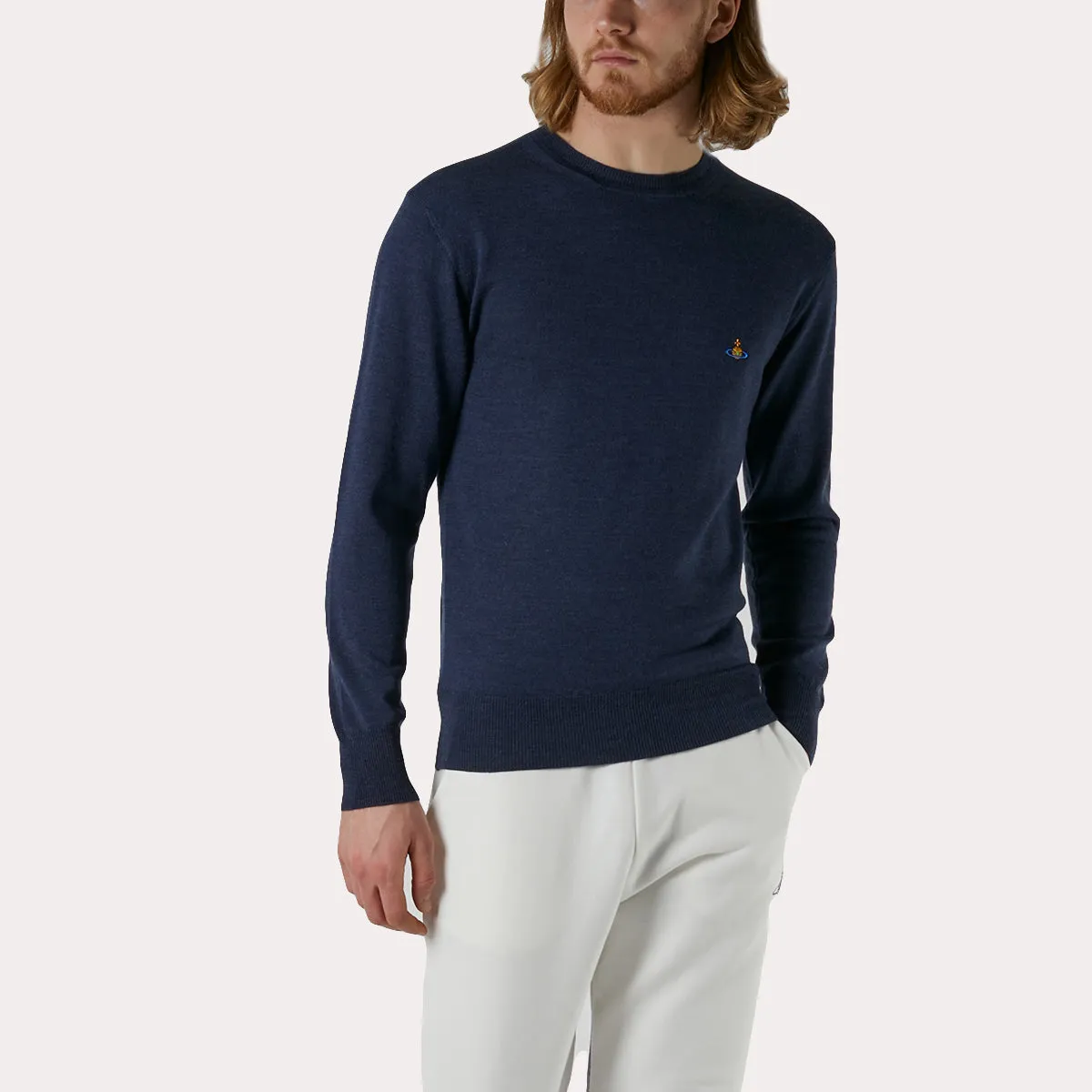 Vivienne Westwood - Crew Neck Jumper in Blue