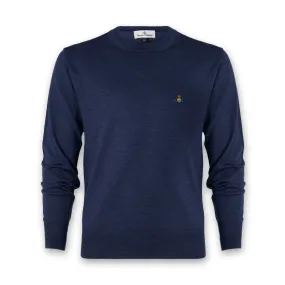 Vivienne Westwood - Crew Neck Jumper in Blue