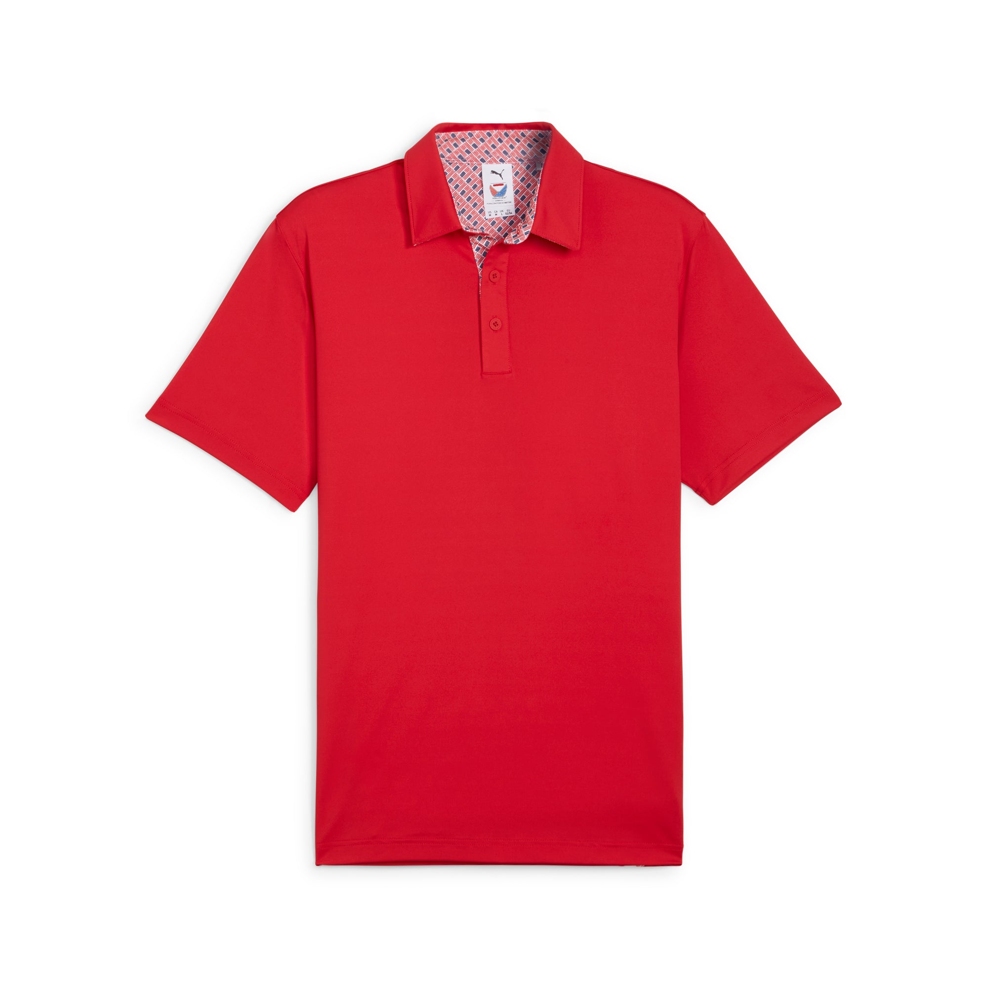 Volition Flag Trim Golf Polo