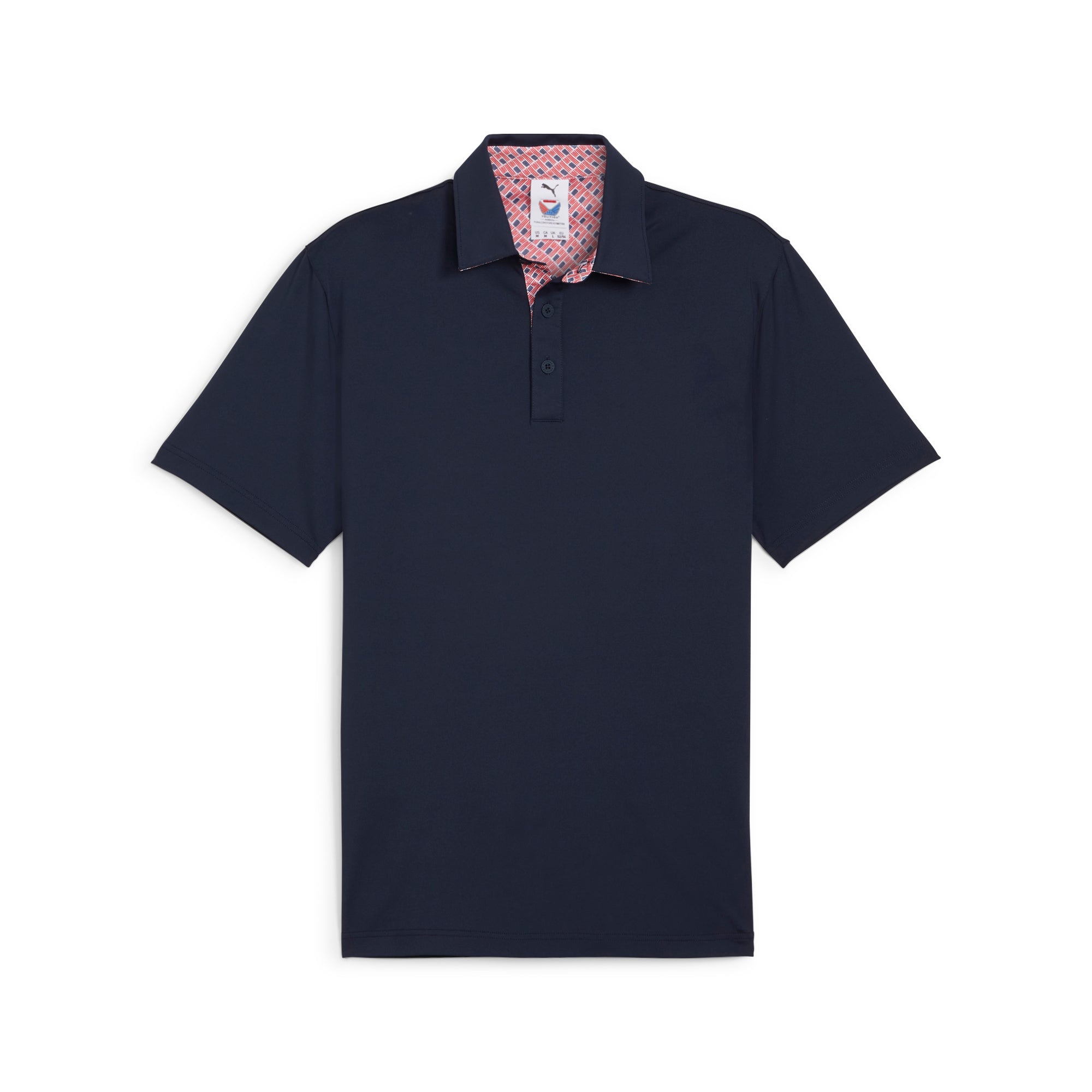 Volition Flag Trim Golf Polo