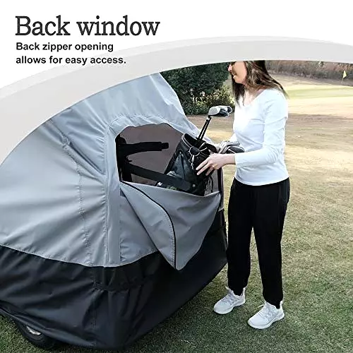 Weatherproof 2/4 Passengers Golf Cart Cover - Golf Carts Accessories