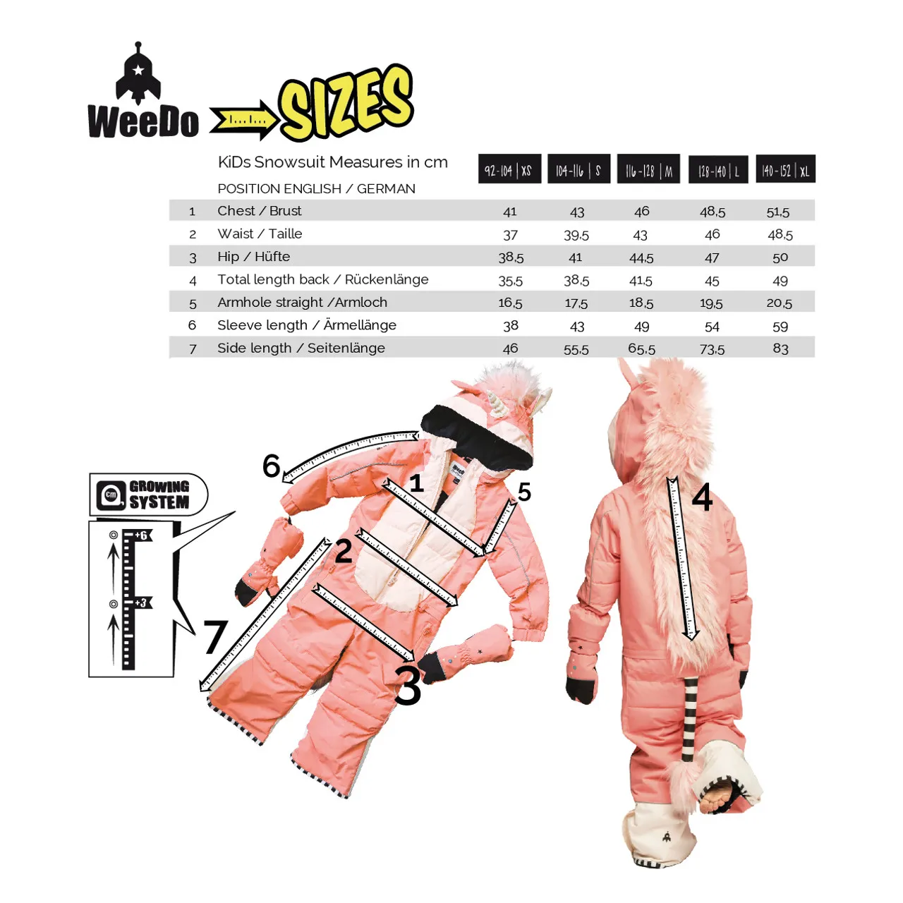 WeeDo Love Pow Snowsuit