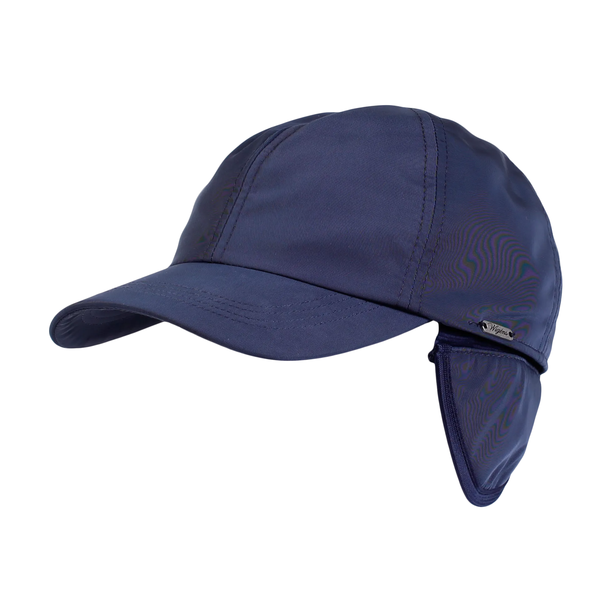 Wind Stopper Baseball Classic Cap with Earflaps and Pile Lining in Sport Twill (Choice of Colors) by Wigens