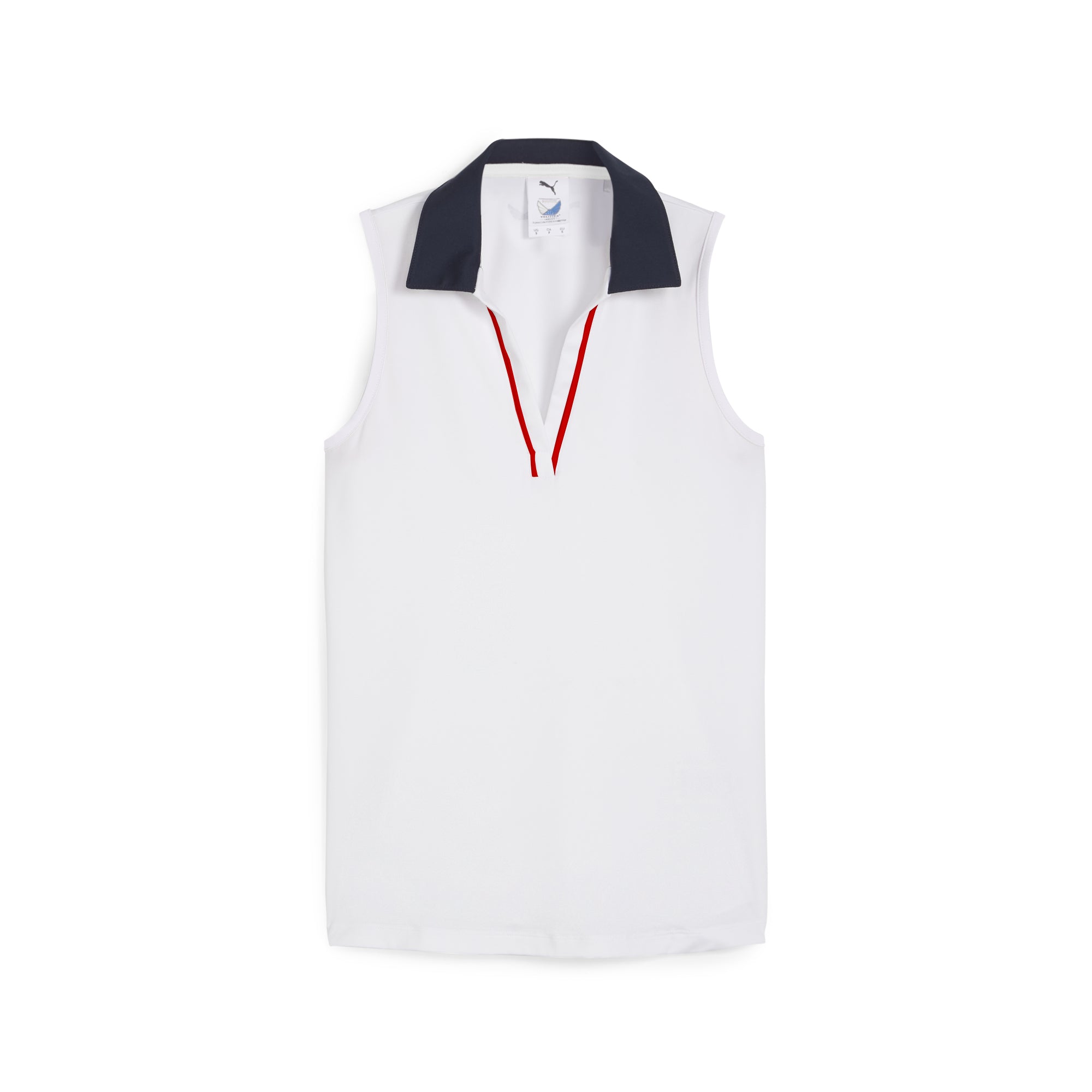 Women's Volition Piped Sleeveless Golf Polo